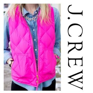 J. Crew Excursion Down Quilted Vest